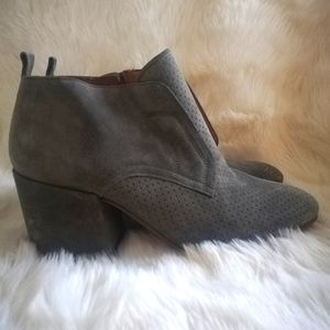 Franco Sarto Suede Booties